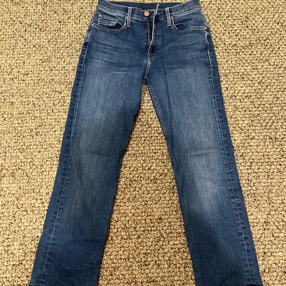 MOTHER Mid Rise Rider Ankle Women Jeans